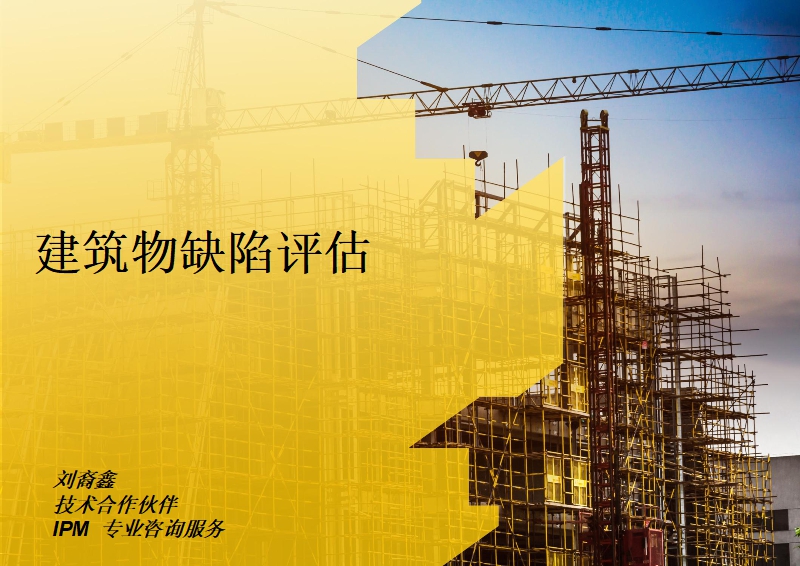 建筑物缺陷评估