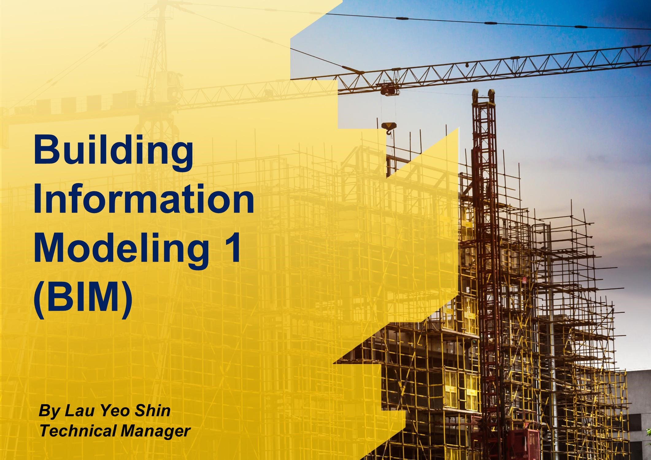 Building Information Modeling 1 (BIM)