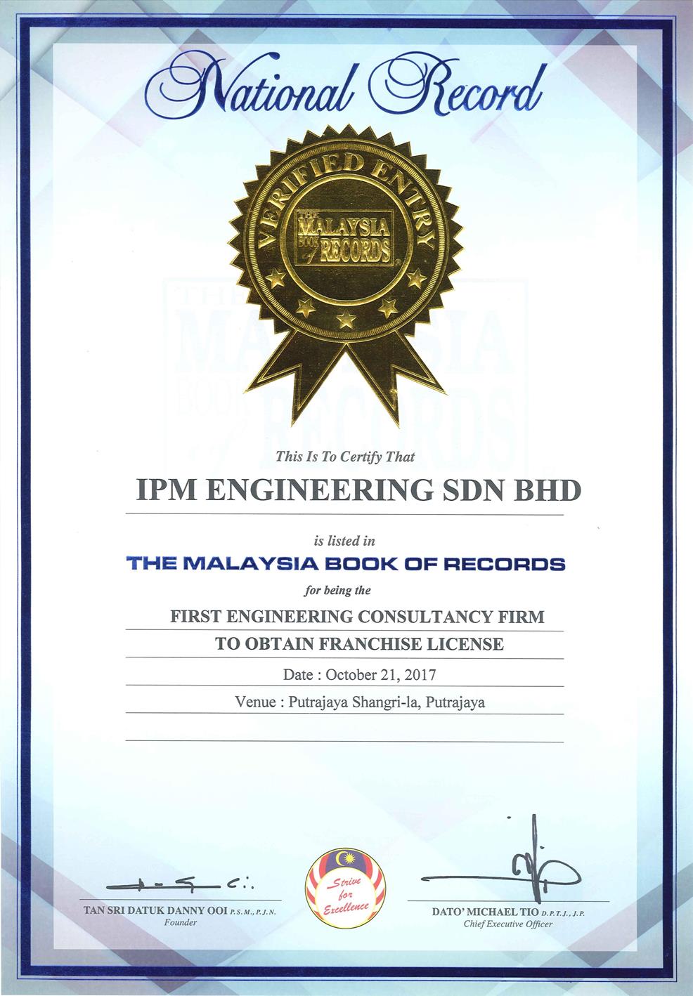 IPM The Malaysia Book of Records