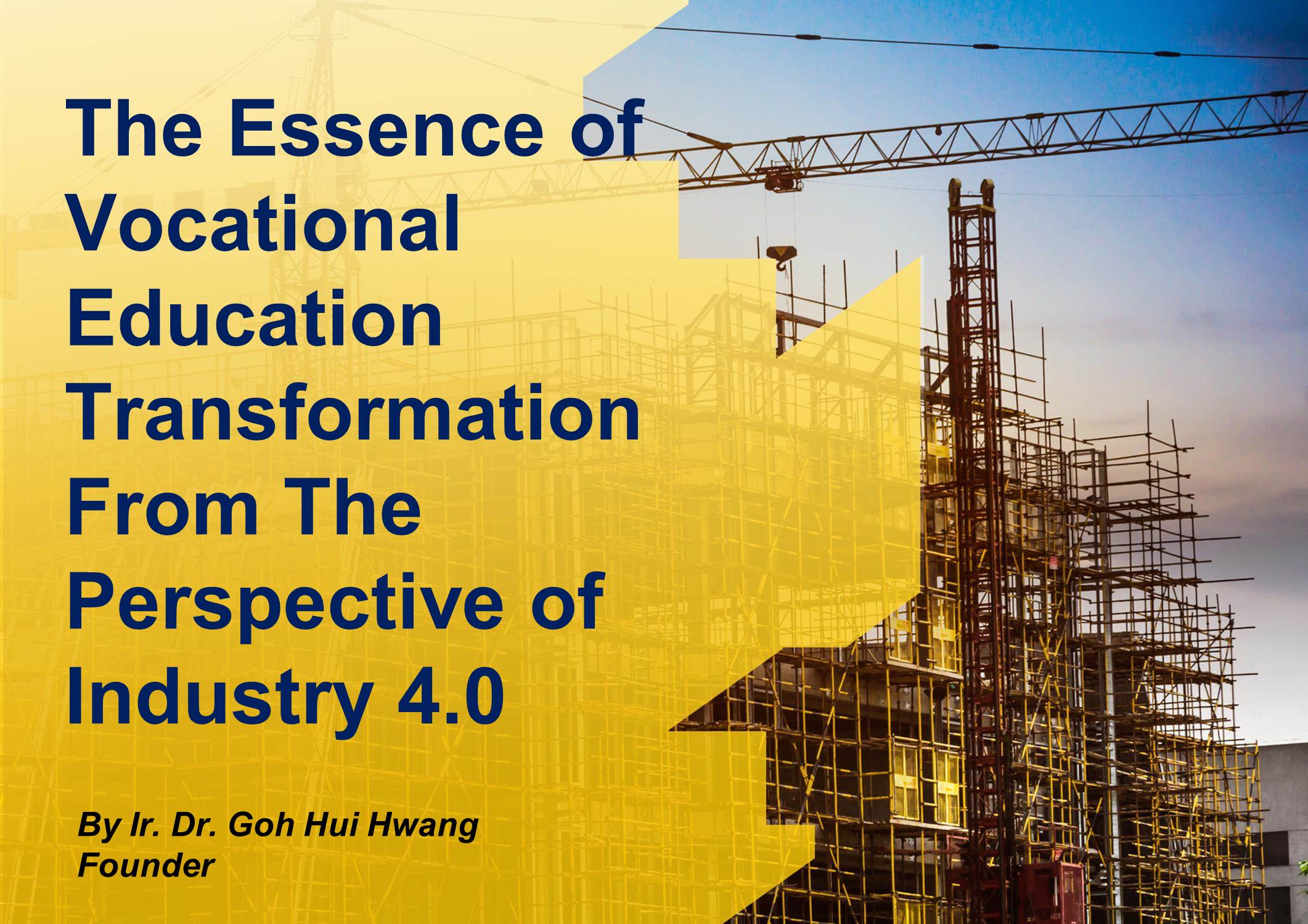 The Essence of Vocational Education Transformation From The Perspective of Industry 4.0