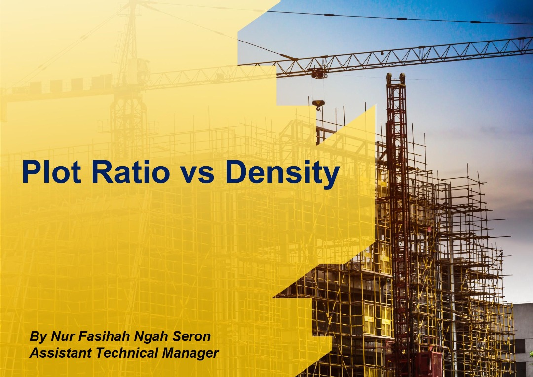Plot Ratio vs Density