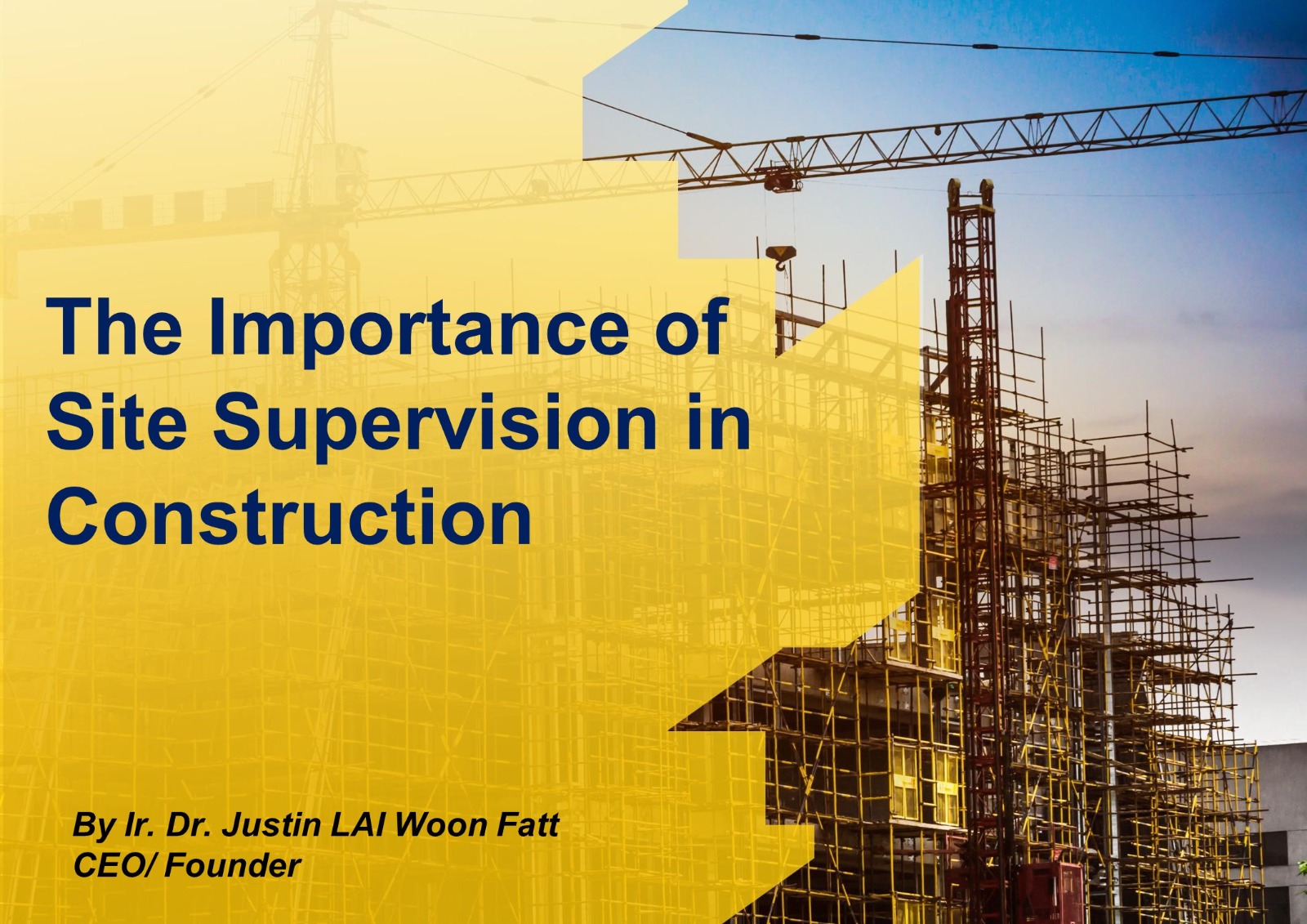The Importance of Site Supervision in Construction