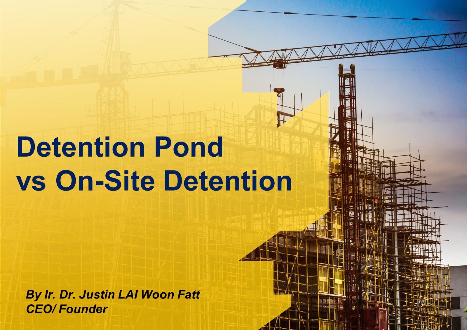 Detention Pond vs On-Site Detention