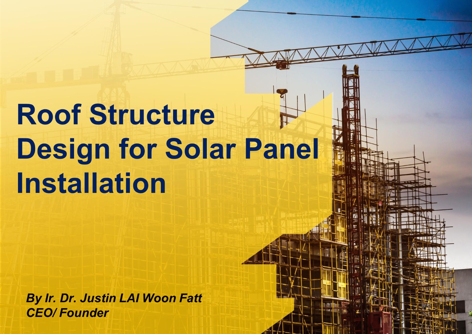 Roof Structure Design for Solar Panel Installation