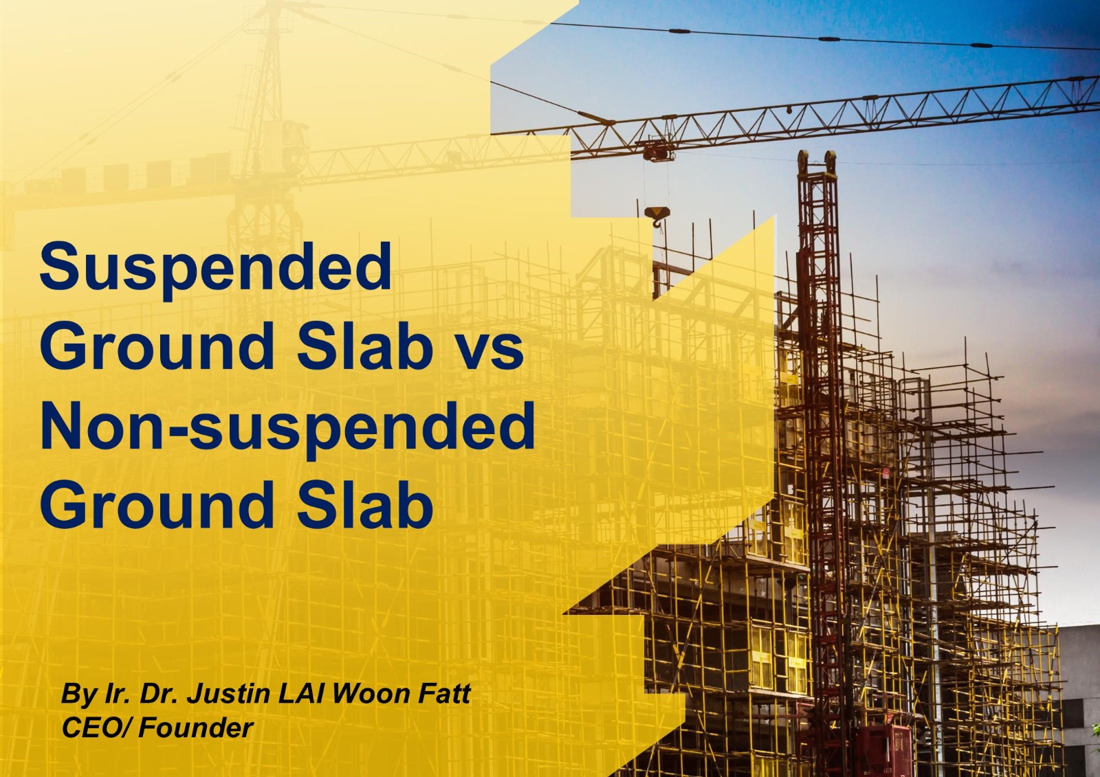 Suspended Ground Slab vs Non-suspended Ground Slab