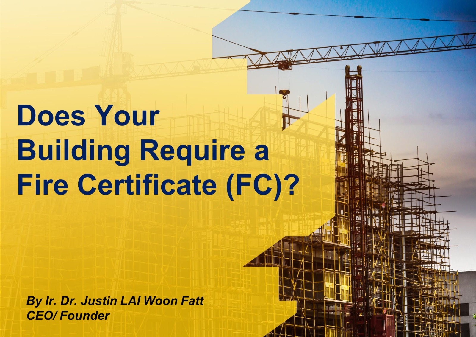 Does Your Building Require a Fire Certifcate (FC)
