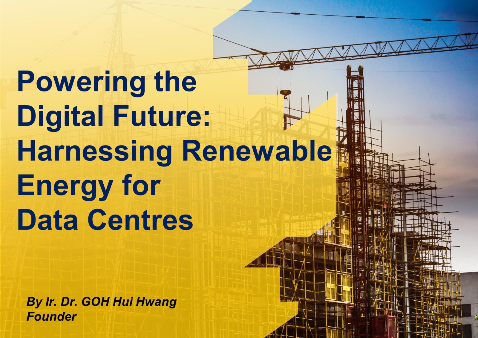 Powering The Digital Future: Harnessing Renewable Energy For Data Centres