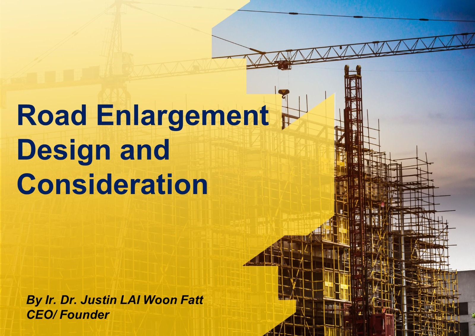 Road Enlargement Design and Consideration