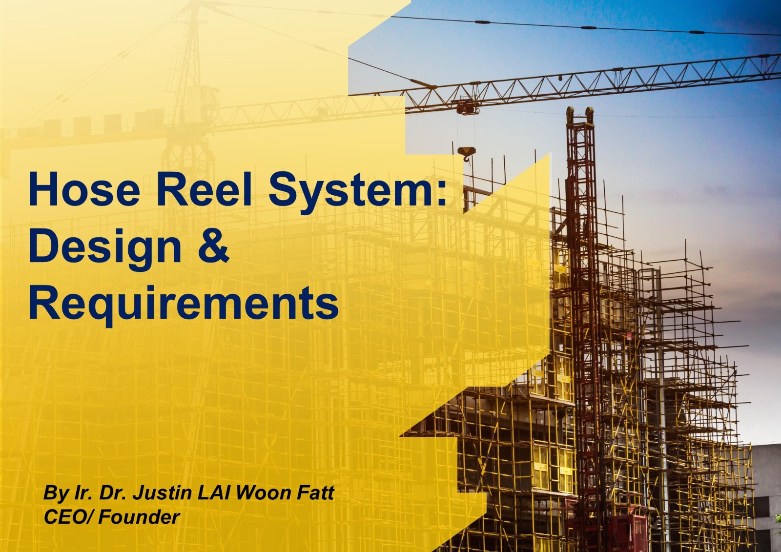 Hose Reel System – Design and Requirements