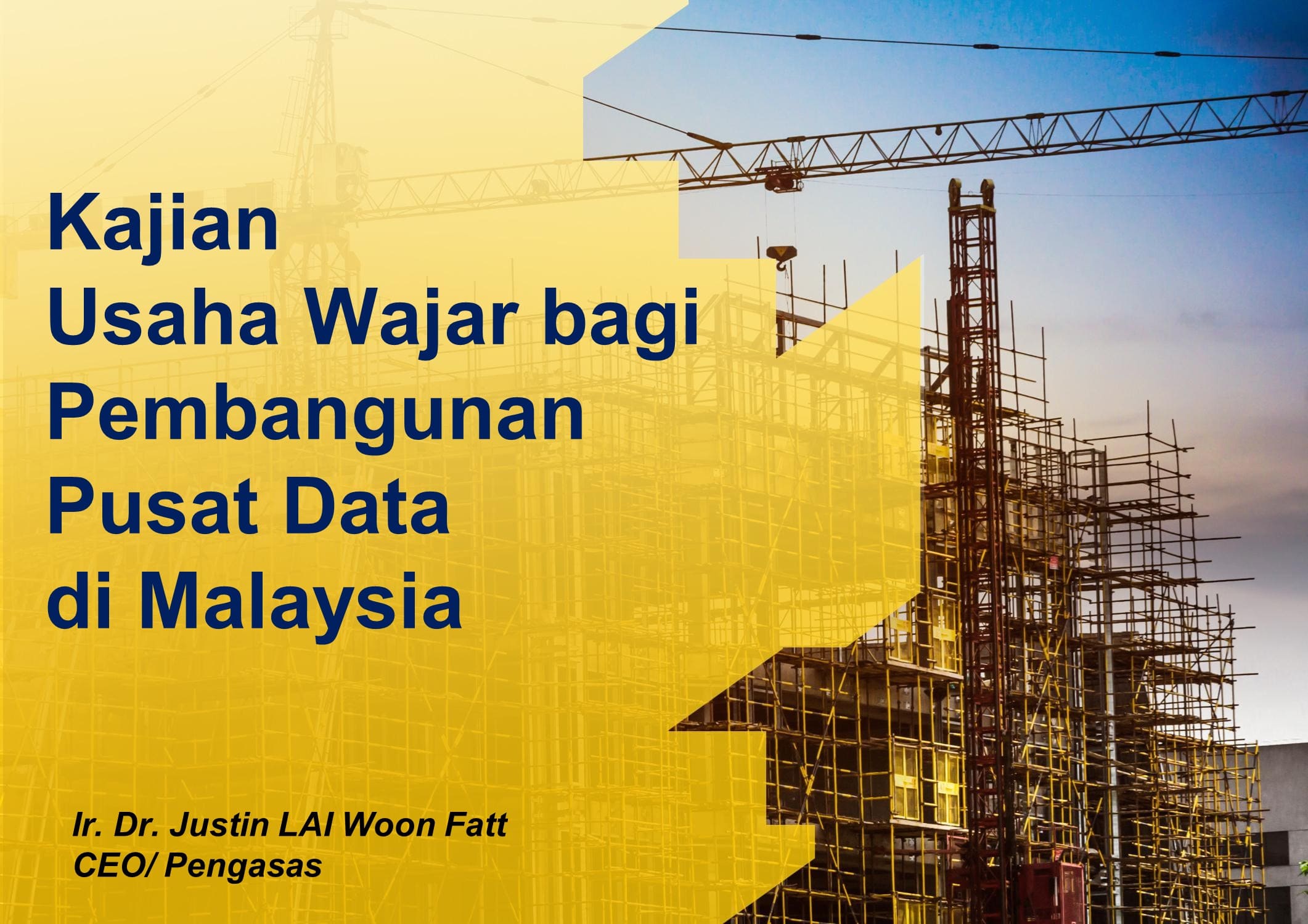 Kajian Usaha Wajar Bagi Pembangunan Pusat Data Di Malaysia
